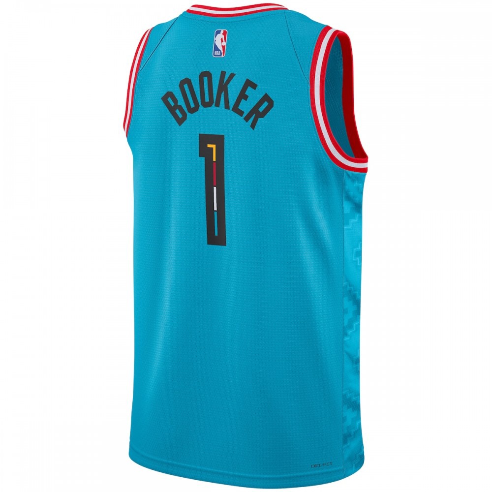 Devin Booker Phoenix Suns Unisex 2022/23 Swingman Jersey - City Edition - Turquoise-Pro Kit Vault | Brand New 26/27 Sports Jerseys
